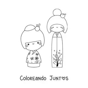 Niñas japonesas