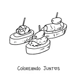 Tapas españolas tradicionales