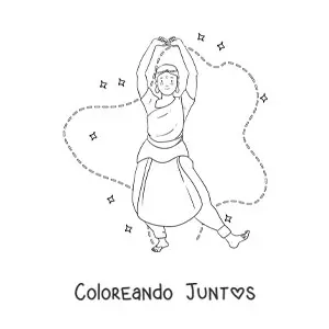 Baile de la cultura hindú